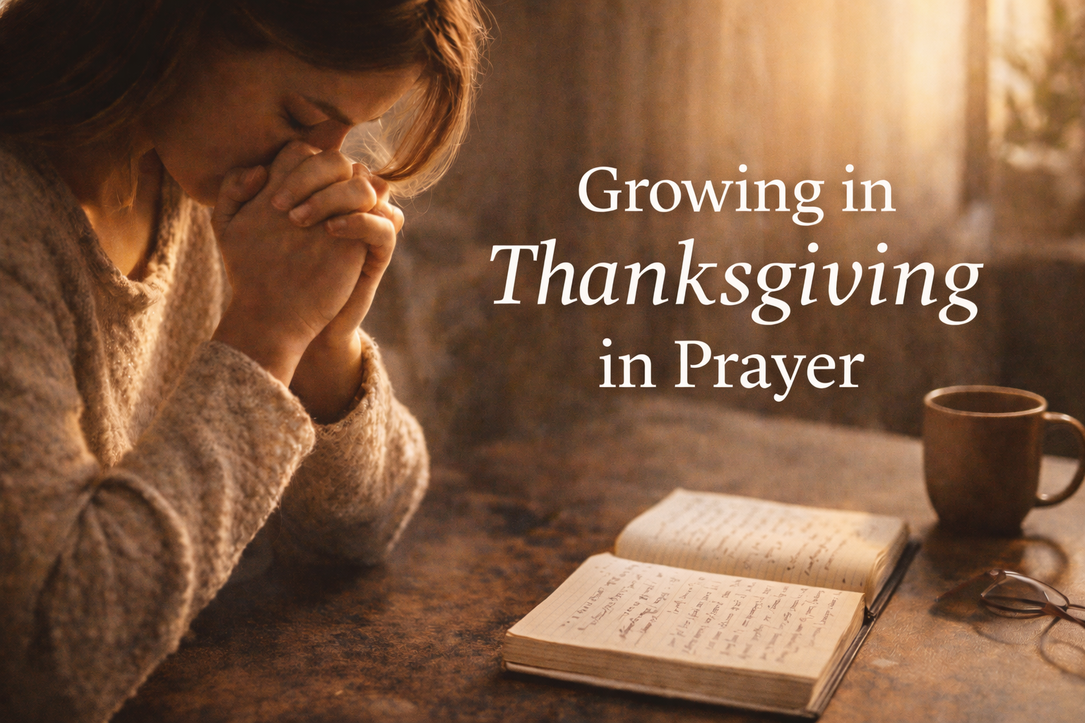 5 Practical Ways to Grow in Thanksgiving in Prayer